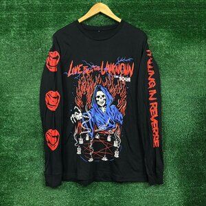 Falling in Reverse Live From the Unknown The Tour Rock Band LS Shirt Medium